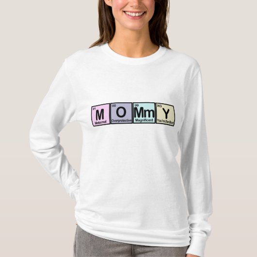 Mammie-elementen T-shirt (Voorkant)