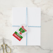 mammie Elf Cadeaulabel (Met Touw)