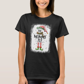 mammie Elf Group Xmas moeder Bleken T-shirt