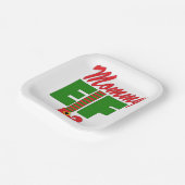 mammie Elf Papieren Bordje (Gebogen)