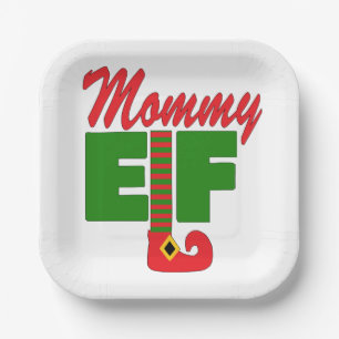mammie Elf Papieren Bordje