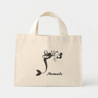 Mammie en baby Mermaids Mini Tote Bag