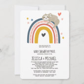 Mammie en Baby Slote Regenboog | Baby shower per p Kaart (Voorkant)