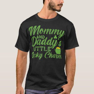 Mammie en dadys Little Lucky Charm St Patricks da T-shirt