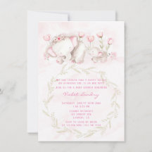 Mammie en ik Elephant Pastel Girl Baby shower