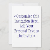 "Mammie en ik" Jongen Uitnodiging of Invites (Blon (Achterkant)