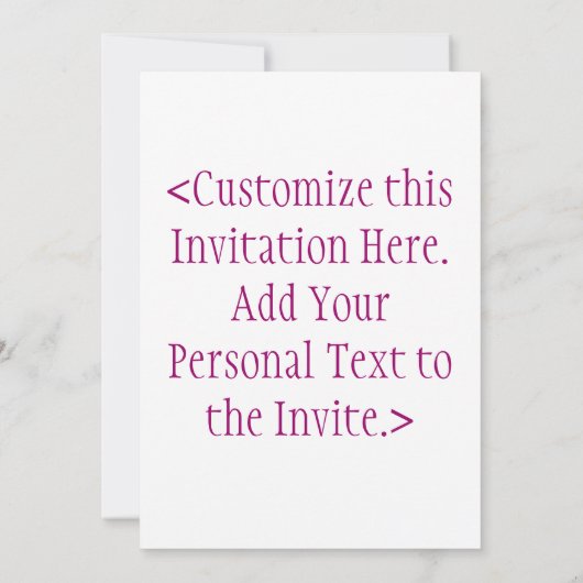 "Mammie en ik" Uitnodiging voor kleine meisjes of  (Achterkant)