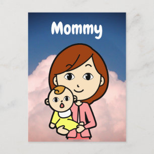 Mammie-flash-kaart Briefkaart