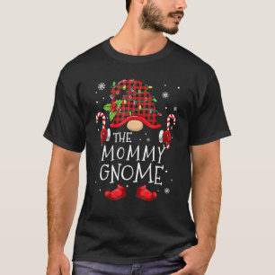 Mammie Gnome Buffalo Pset Matching Family Christma T-shirt