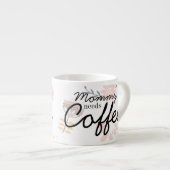 Mammie heeft koffie nodig - Floral Coffee Mok (Voorkant rechts)