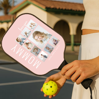 Mammie | Hou van Jou | Fotocollage Pickleball Paddle