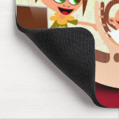 Mammie houdt van Baby (Mama Voli Bebu) MuisPad 01 Muismat (Hoek)