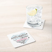 Mammie houdt van het hart kartonnen onderzetters (Insitu)