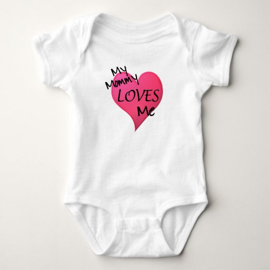 Mammie houdt van me T-Shirt (Voorkant)