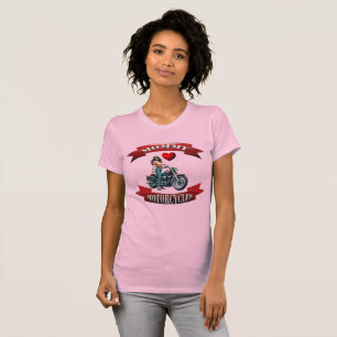 Mammie houdt van motorfietsen t-shirt