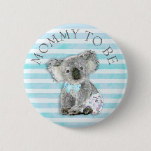 Mammie is Baby shower knoop Koala Beer Thémie