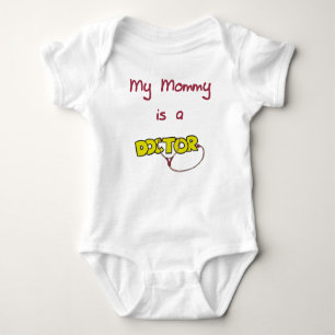 Mammie is een dokter Baby T-Shirt
