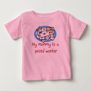 Mammie is een T-shirt voor de baby van Postal Work