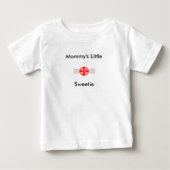 Mammie is klein, Sweetie - Baby T-Shirt (Voorkant)
