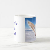 Mammie is kleine engel. koffiemok (Center)