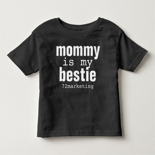 Mammie is mijn beest baby peuter shirt jongens BLO (Voorkant)