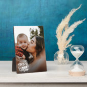 Mammie is mijn Bestie Mum Quote BFF Fotobedekking Fotoplaat (Zijkant)