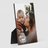 Mammie is mijn Bestie Mum Quote BFF Fotobedekking Fotoplaat (Zijkant)