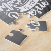 Mammie is Mijn Bodemfotocitaat Lettering Overlay J Legpuzzel (Zijkant)