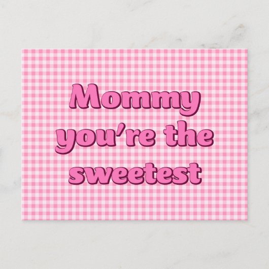 Mammie, je bent de liefste Moederdag kaart (Voorkant)