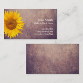Mammie Kaart  Land Sunflower Contactkaartje (Voorkant / Achterkant)