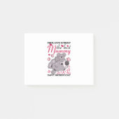 Mammie Kunst de beste mama Post-it® Notes (Voorkant)