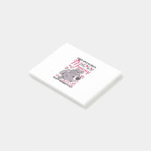 Mammie Kunst de beste mama Post-it® Notes (Schuin)