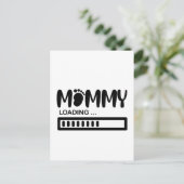 Mammie laadt grappige mama op om geld te krijgen briefkaart (Staand voorkant)