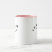 Mammie Manuscript Vast Mam Gift Mok (Midden)