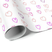 Mammie met hart cadeaupapier (Rol Hoek)