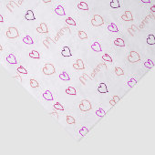 Mammie met hart tissuepapier (Detail)