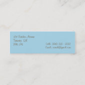 Mammie Mini Calling Cards Contactkaartje (Achterkant)