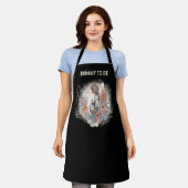 Mammie moet een Waterverf zijn die moeder verwacht Schort (Gedragen)