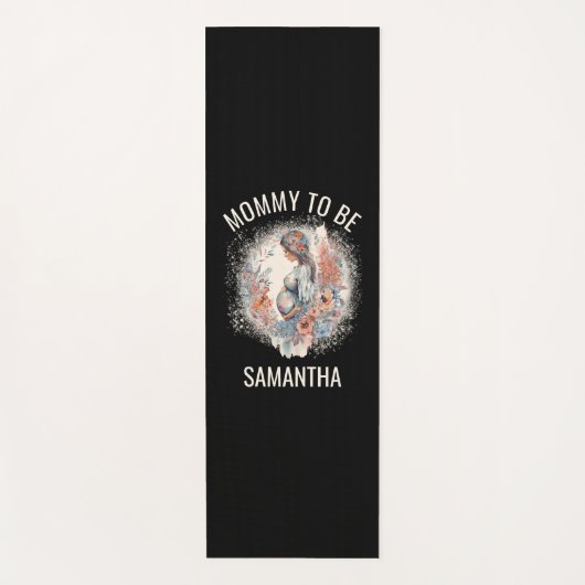 Mammie moet een Waterverf zijn die moeder verwacht Yogamat (Voorkant)