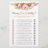 Mammie- of papa-baby-spel (Voorkant)