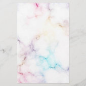 Mammie of papa Pineapple Summer Baby shower Game Flyer (Achterkant)