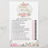 Mammie of papa spelroze gouden herfsten pompoenen (Voorkant)