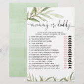 Mammie of pappie spel grove gouden seksneutraal (Voorkant / Achterkant)