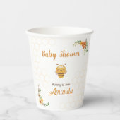 Mammie om Baby shower Cup te worden Papieren Bekers (Voorkant)