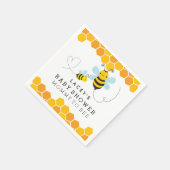 Mammie om Baby shower Napkins te worden Servet (Hoek)