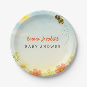 Mammie om Baby shower papier Borden te zijn Papieren Bordje