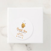 Mammie om Baby shower te worden Dank je cadeau Lab Bedankjes Labels (In situ)