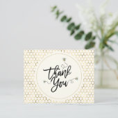 Mammie om Baby shower te worden Dank je wel Briefkaart (Staand voorkant)