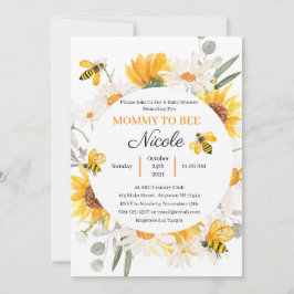 mammie om Baby shower te worden Kaart