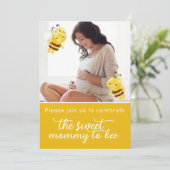 mammie om Baby shower te worden Kaart (Staand voorkant)